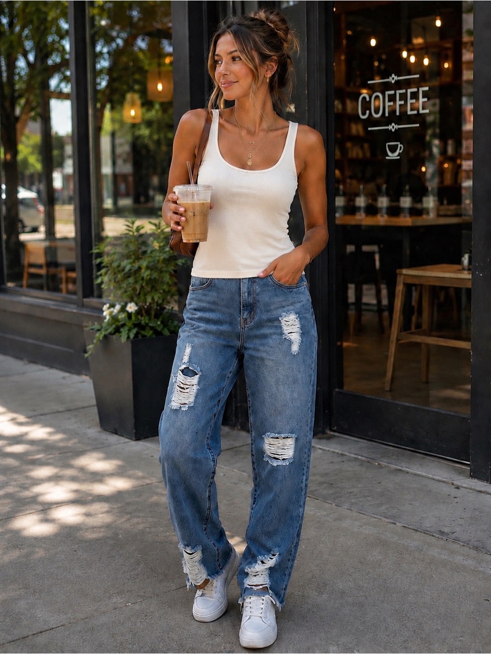 Rue21 Distressed Jeans